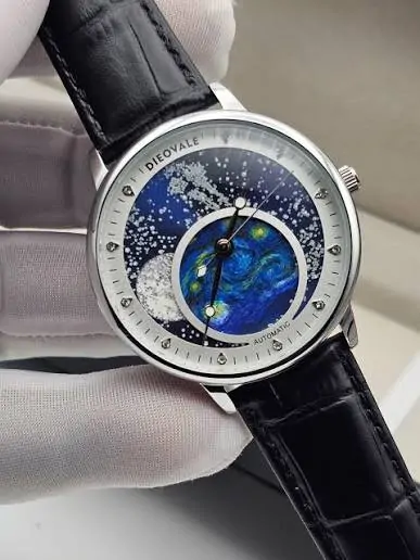 Moon Phase Fully Automatic Watch available online in Pakistan at FB Collections