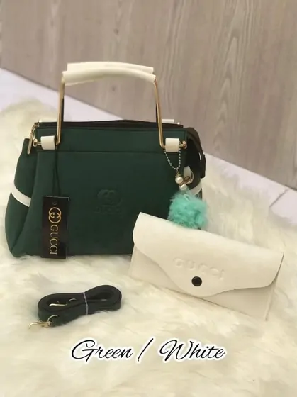 Premium 3 Pocket Shoulder Bag for Women available online in Pakistan at FB Collections